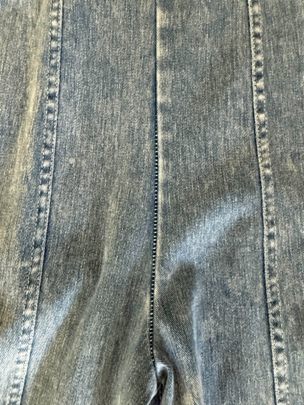 Good American Denim Jumpsuit Fitted Blue One Piece Sleeveless XS - Picture 15 of 15